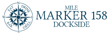 Mile Marker 158 Dockside Logo